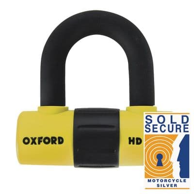 Oxford HD Max Disc Lock Yellow LK311