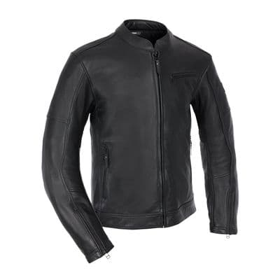 Oxford Henlow Leather Jacket Black
