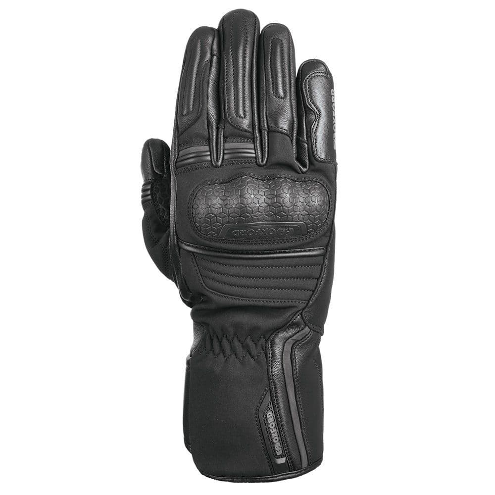 Oxford Montreal 4.0 MS Dry2Dry Handschuhe – Schwarz/Grau/Fluo, Größe 2XL | Wasserabweisend