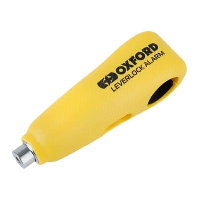 Oxford Lever Lock Alarm Yellow LK302