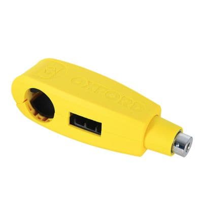 Oxford Lever Lock Yellow LK301