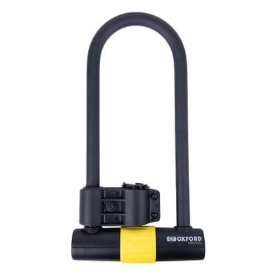 Oxford Magnum U-lock (177x340mm) with Bracket LK224
