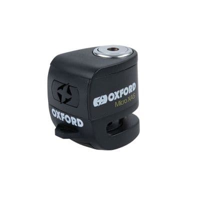 Oxford Micro XA5 Alarm Disc Lock Black LK214