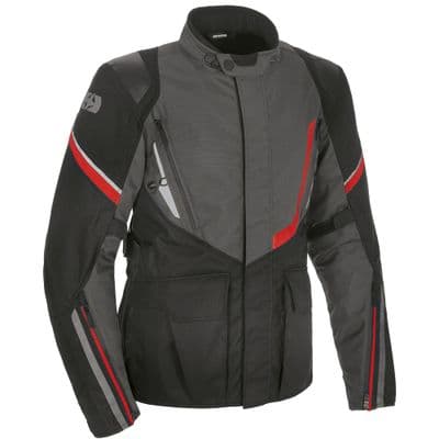 Oxford Montreal 4.0 Dry2Dry Textile Jacket Black/Grey/Red