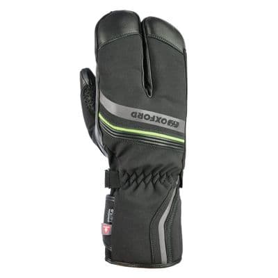 Oxford Polar 1.0 Gloves Black/Fluo