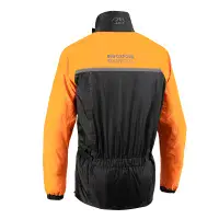 Oxford Rainseal Over Jacket V2 Black/Orange