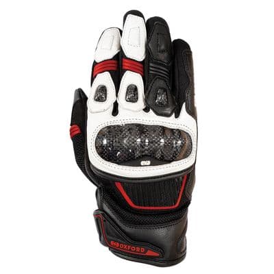 Oxford RP-4S 3.0 Short Gloves White/Black/Red