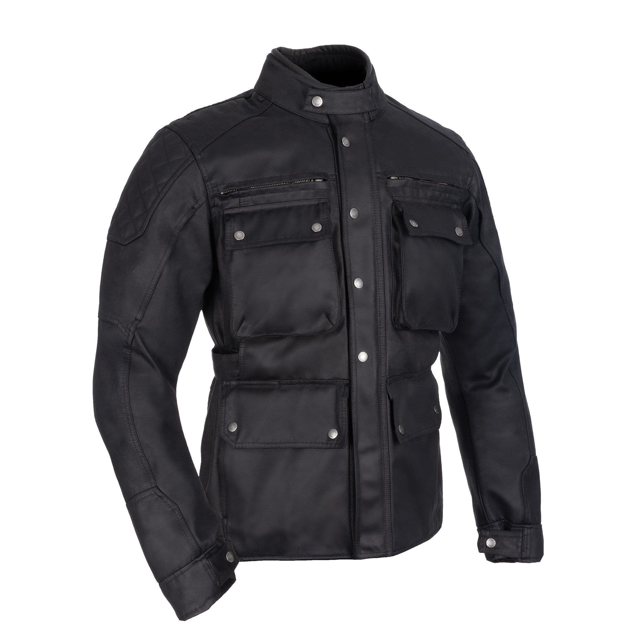 Oxford Sterling D2D Wax Jacket Black
