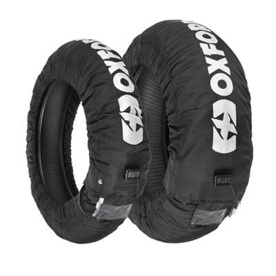 Oxford Tyre Warmers LCD 3 Setting UK PIN (Pair) OX673