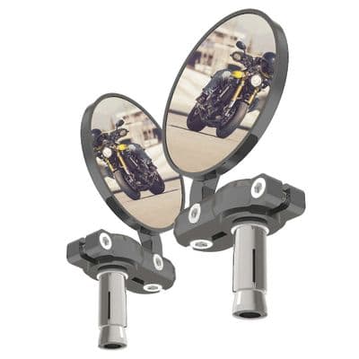 Oxford Universal Barend Mirrors Silver OX578