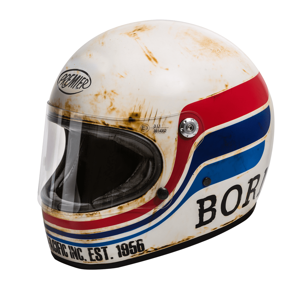 First Racing Helmet Premier Trophy Fullface Helmet Born To Race