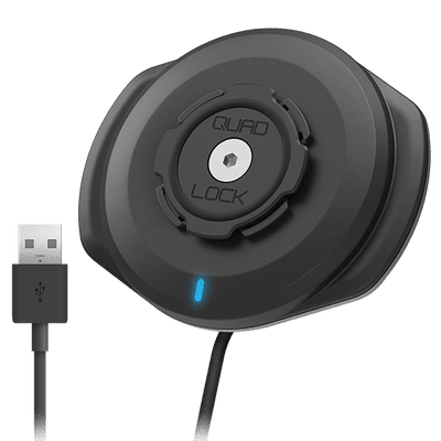 QuadLock Weatherproof Wireless Charging Head USB