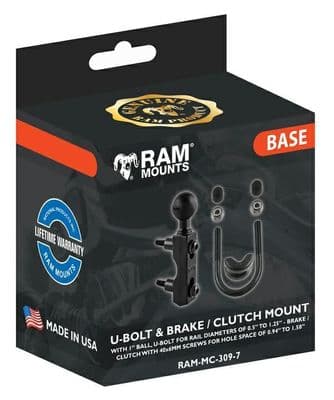 Ram Mount Clutch/Brake U Bolt Handlebar Mount RAMMC3097