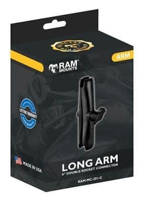 Ram Mount Double Socket Arm Long 1