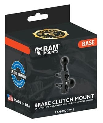 Ram Mount Handlebar Base with 2 x 1