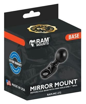 Ram Mount Mirror Mount 9mm Hole 1