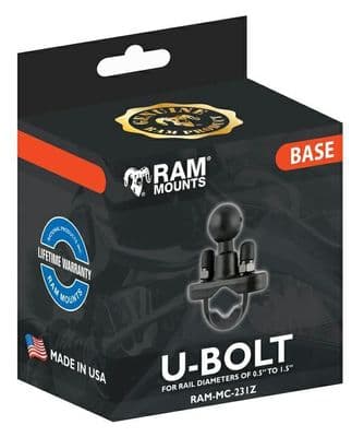 Ram Mount U Bolt Base 1.25OD 1