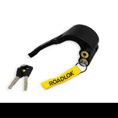 Roadlok Front Brake Caliper Lock Black XRA-80L