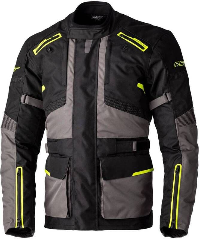 RST Endurance CE Jacket Textile Black/Grey/Flo
