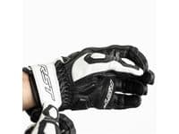 RST Ladies Stunt III CE Gloves Leather/Textile Black/White