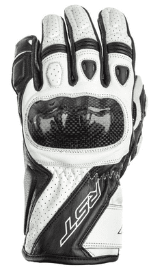 RST Ladies Stunt III CE Gloves Leather/Textile Black/White