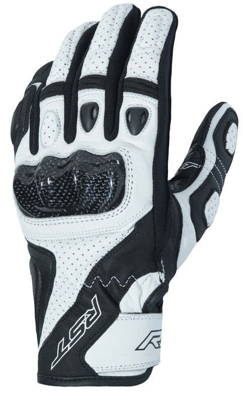 RST Stunt 3 CE Gloves Black/White