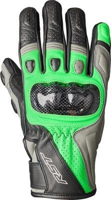 RST Stunt 3 CE Gloves Neon Green