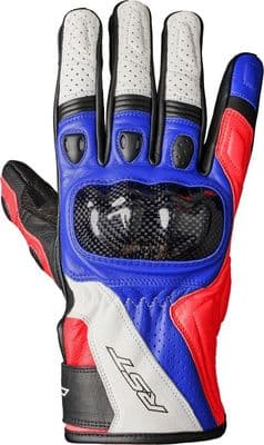 RST Stunt 3 CE Gloves Red/White/Blue