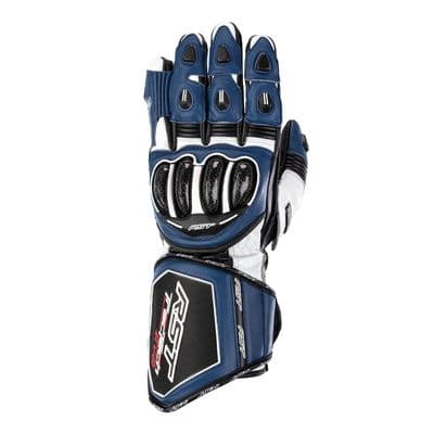RST Tractech Evo4 Gloves Leather Blue/White/black
