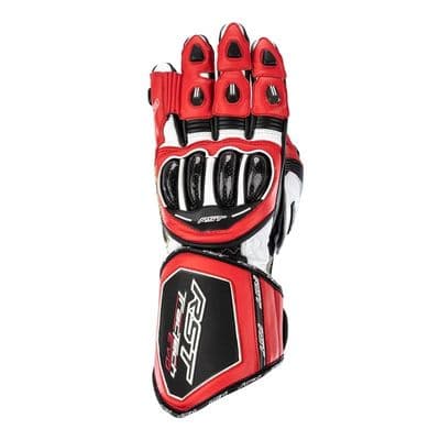 RST Tractech Evo4 Gloves Leather Red/White/Black