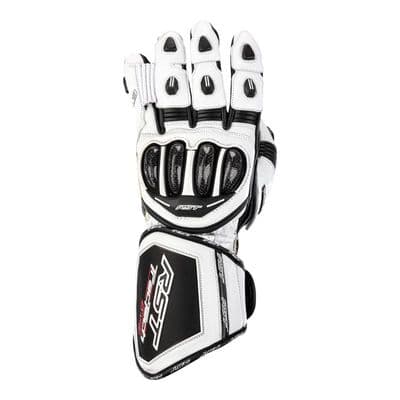 RST Tractech Evo4 Gloves Leather White/Black