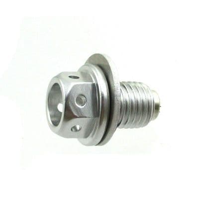 Stomp Magnetic Sump Plug Bolt Silver