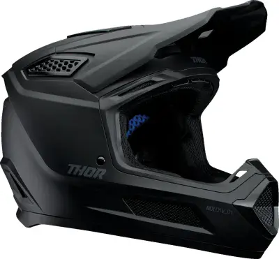 Thor Fleet MX Helmet Blackout