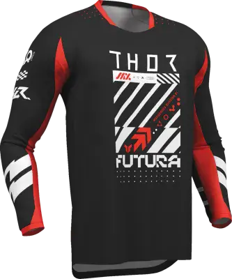 Thor Launchmode MX Jersey Futura Black/Red