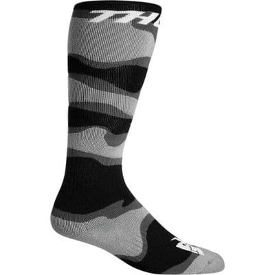 Thor MX Socks Camo Grey
