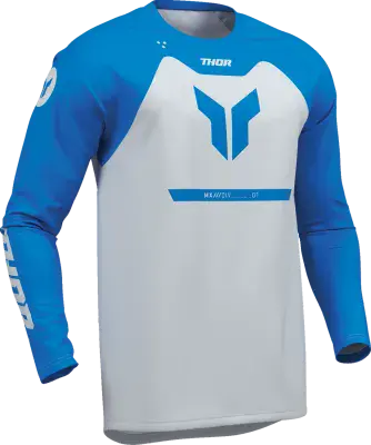 Thor Ridemode MX Jersey Menace Blue/White