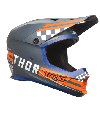 Thor Sector 2 MX Helmet Combat Matt Orange