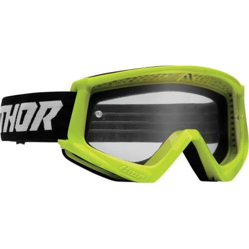 Thor Youth Combat Racer MX Goggles Acid/Black