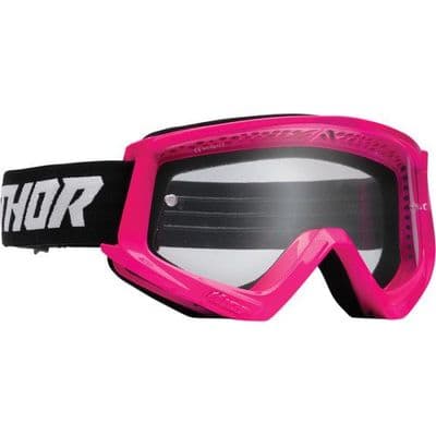 Thor Youth Combat Racer MX Goggles Pink/Black
