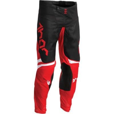 Thor Youth Pulse MX Trousers Cube Red