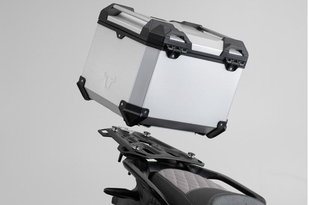 TRAX ADV top case system Silver F750/850GS 18- For plastic rack GPT 07 ...