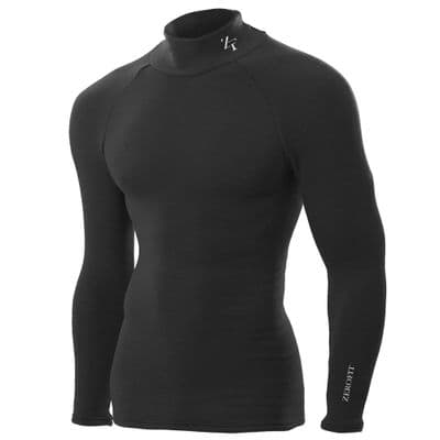 ZeroFit Ultimate Heatrub Baselayer Longsleeve Top Black