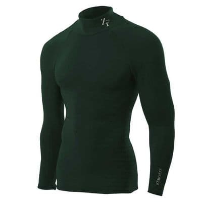ZeroFit Ultimate Heatrub Baselayer Longsleeve Top Green