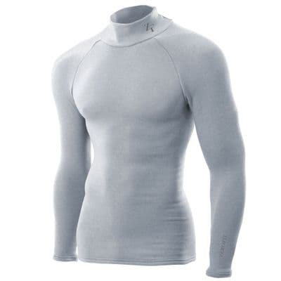 ZeroFit Ultimate Heatrub Baselayer Longsleeve Top Grey