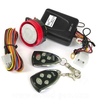 Alarma moto scooter universal - Función intermitentes y arranque