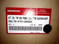 Baúl/maleta trasera negro Honda SH 125 2009-2012