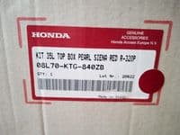 Baúl trasero rojo Honda SH 125 2009-2012