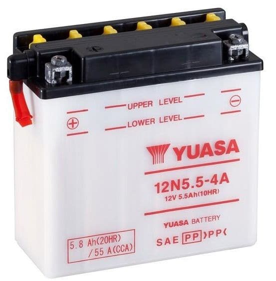 Batería Yuasa 12N5.5-4A - Recambios moto online