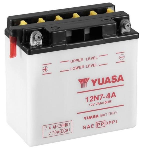 Batería Yuasa 12N7-4A Combipack - Recambios moto