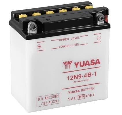 Batería Yuasa 12N9-4B-1 Combipack - Recambio moto